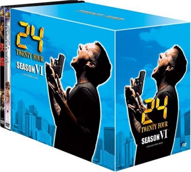 

24 Season VI DVD Box First Press Limited Includes and DVDs -TWENTY FOUR- Collector s Edition Disappearance Phone Booth