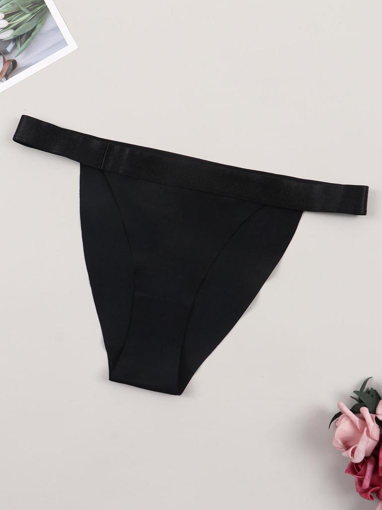 Damskie seksowne stringi, spersonalizowany tekst, nadrukowany wzór, wygodne majtki, niski stan, stringi