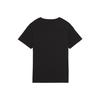 Puma Knitted Simple Solid Color Round Neck Short Sleeve T-Shirt Women tops 637774-01