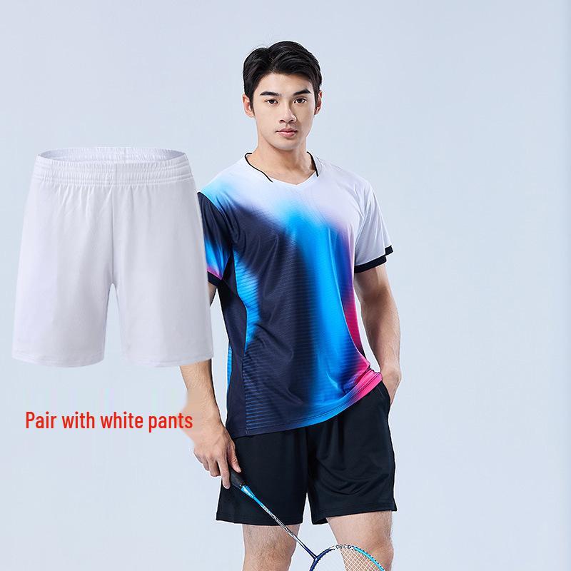 Badminton & Tennis Sports Clothing Set - Quick-Dry & Breathable for Men & Women