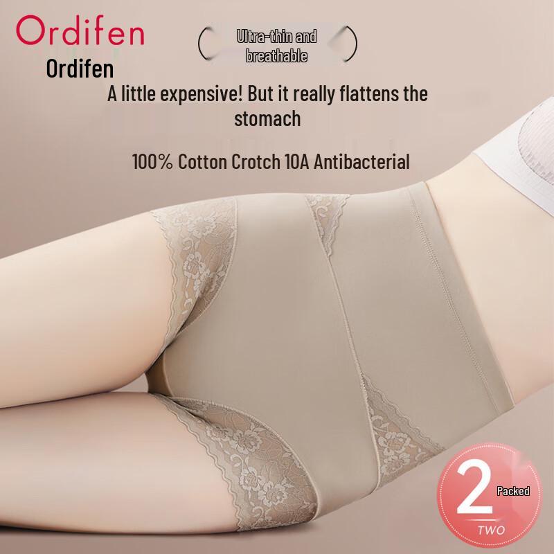 Женское кружевное корректирующее белье Ordifen с высокой талией XL