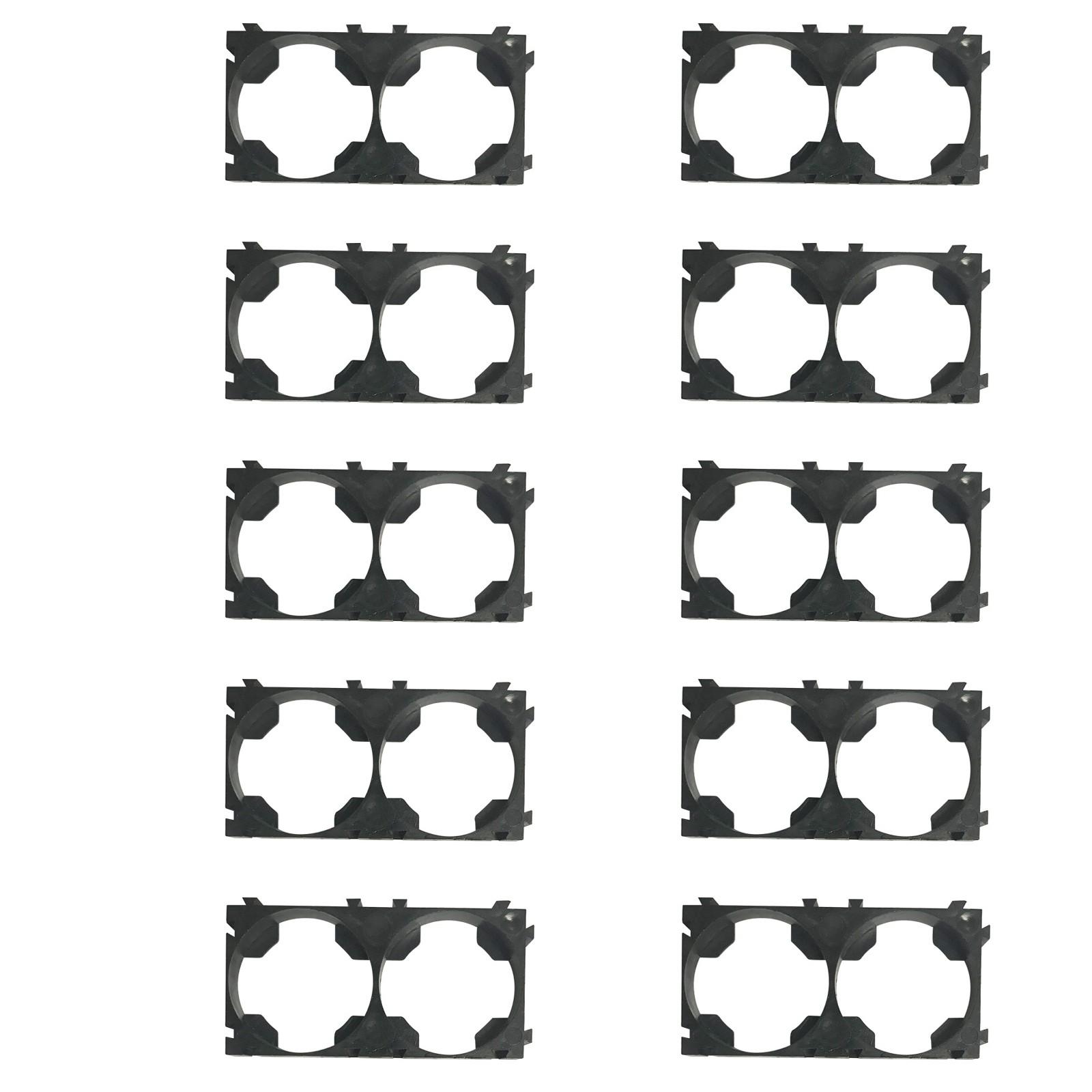 

10 шт. Гибкий держатель для литиевых батарей 26650, штабелируемый опорный кронштейн с теплоотводом для настройки мощности A
