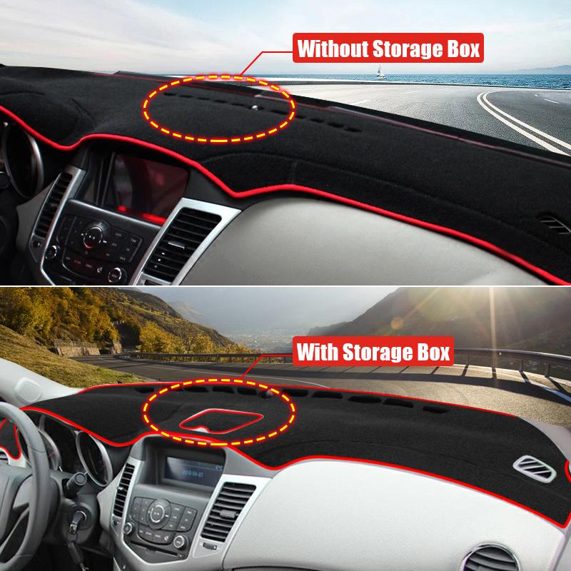 For Chevrolet Cruze 2009 2010 2011 2012 2013 2014 2015 Car Dashboard Cover Anti-UV Carpets Non-slip Mat Protective Accessories