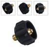Gas Flow Control Propane Regulator Valve Connector with Safety Features