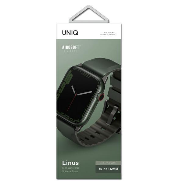 Pasek do Apple Watch Series 1 UNIQ Airosoft Silicone Zielony