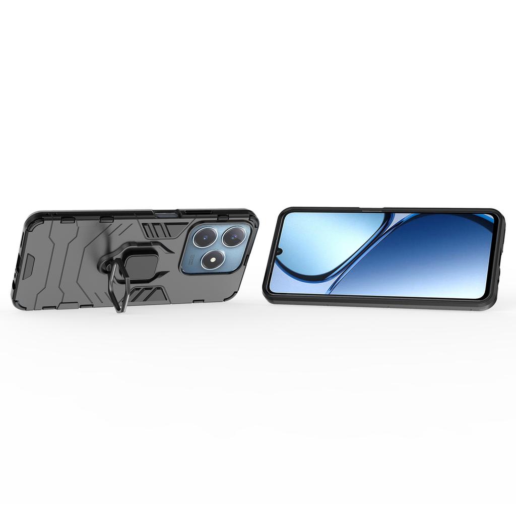 Für Realme Note 60x 4G/C63 4G/C61 4G/Narzo N63 4G Handyhülle PC+TPU Ständer Stoßfeste Abdeckung