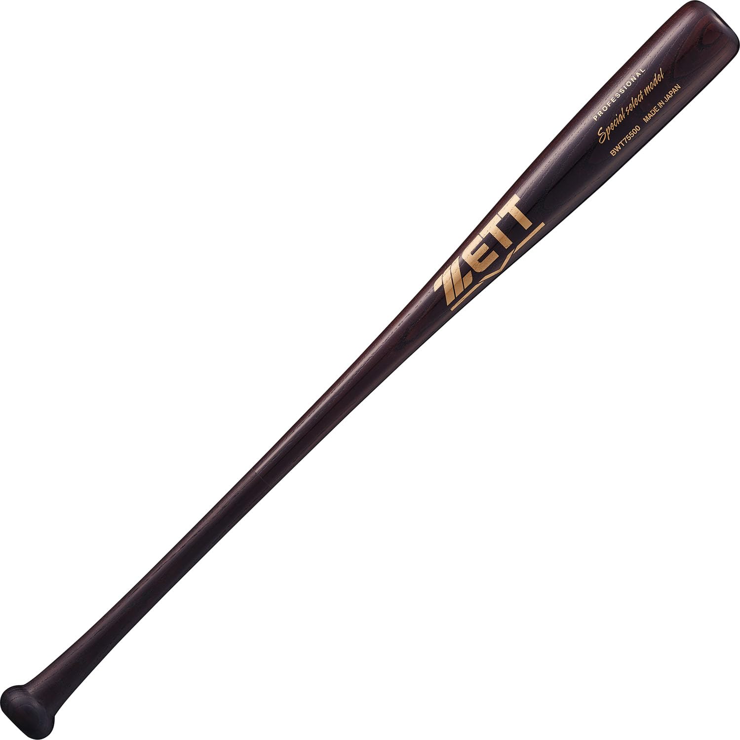 

ZETT Youth Baseball Softball Special Select 650g Light Dark Made in BWT75500 Bat, Model, Wooden, 80cm, Average, (3700YK), Japan,