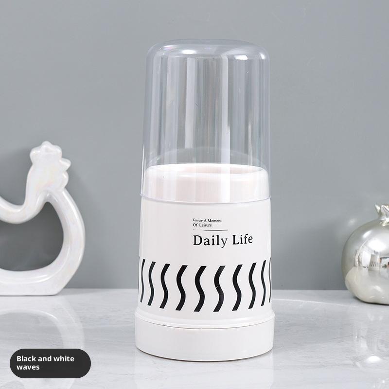 1Pc Dustproof Chopstick Bucket With Lid Kitchen Tableware Spoon Storage Box Household Storage Rack Holder Drain Chopstick Rest 2 790₽