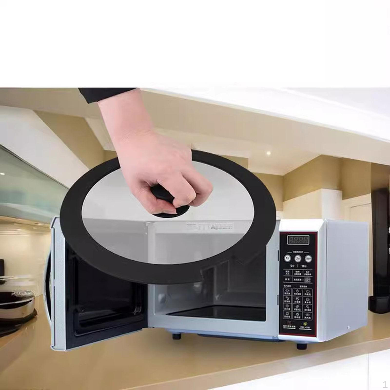 

Glass Top Lid with Silicone Edge for Frying Pans Black S