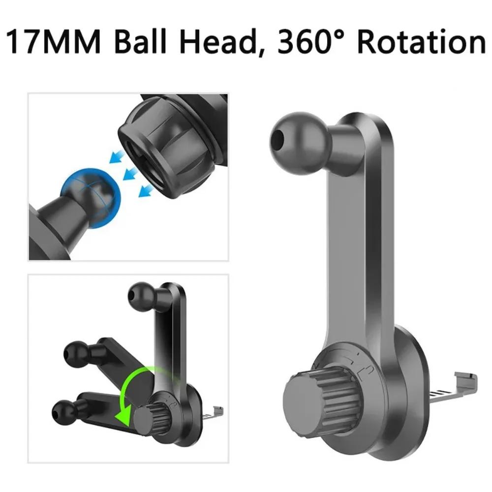 Neue 17mm Kugelkopfbefestigung Auto Lüftungsschlitz Clip Ersatz für Magnetischer Auto Handyhalter Armaturenbrett Halterung Handy Zubehör