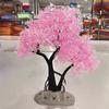 Plastic Aquarium Cherry Blossom Underwater Scene Artificial Plant  Home Ornaments