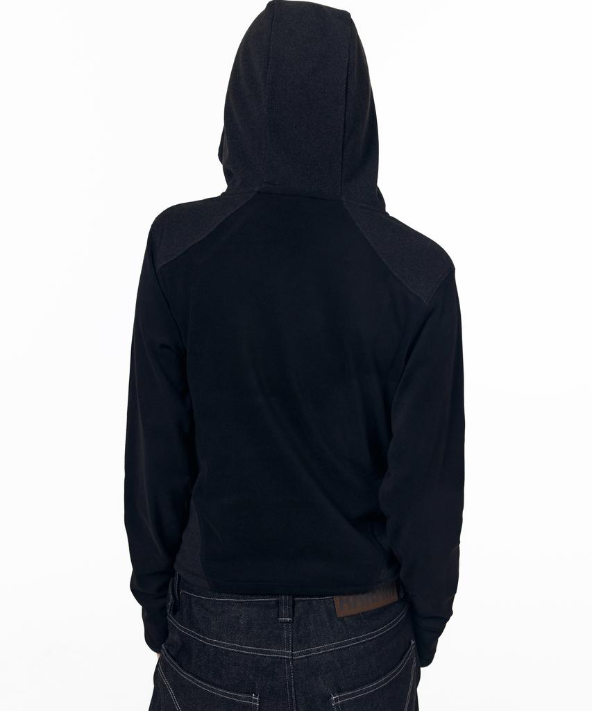 AAKAM Fleece Utility Hooded Long Sleeve (Black)