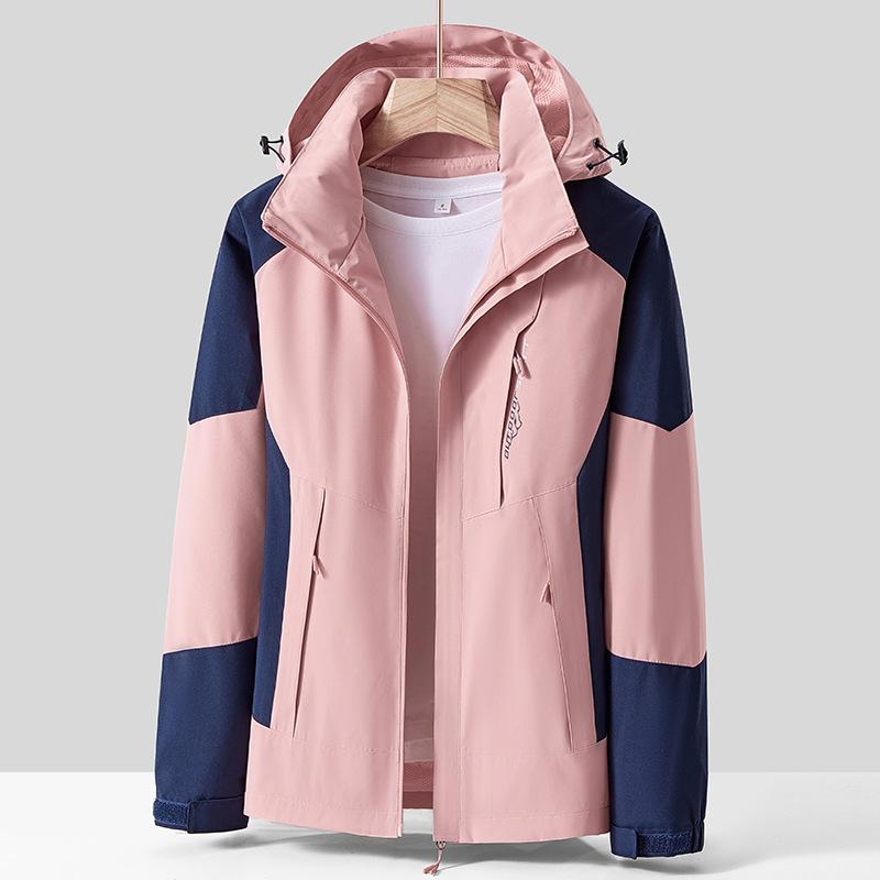 

Женская тонкая куртка для альпинизма на весну и осень однотонная L