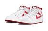 Kids' Sneakers Nike Jordan 1 Mid SE White Dune Red Sail Lobster (PS) White/Dune Red/Sail/Lobster