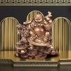 Buddha Statue Chinese Style Decors for Office Temple Crafts