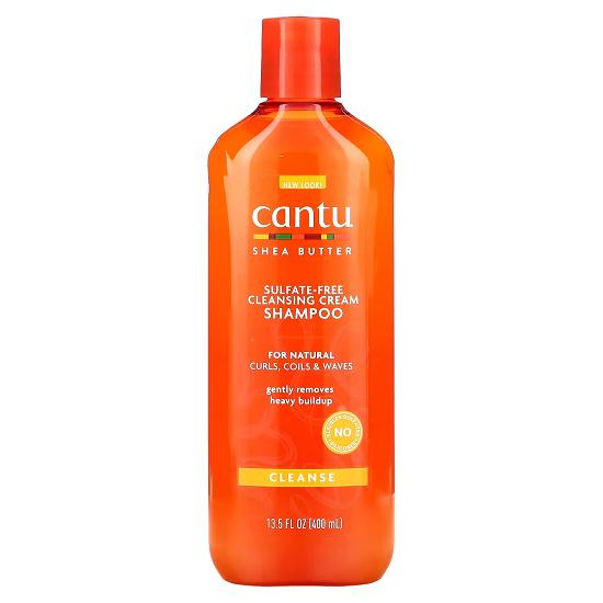 Shea Butter, Cleansing Cream Shampoo, For Natural Curls, Coils & Waves, 13.5 Fl Oz (400 Ml)