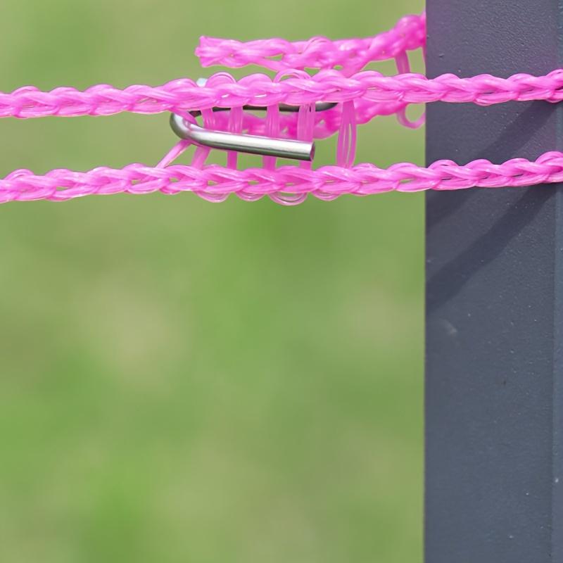 1 Piece Set of Windproof Clothesline Thickened, Indoor and Outdoor Non Perforated Clothesline Windproof and Anti-skid