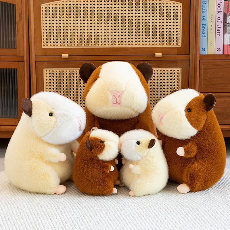 Cute Dutch Guinea Pig Plush Toy - High-Quality Stuffed Animal for Girls