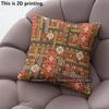 Bohemian Style Vintage Geometric Throw Pillow Covers Pattern Cushion Cover Suitable For Sofa Bedroom Car Pillow Cover