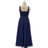 2025 Summer European & American Women's Square Neck Sleeveless Waist-Hugging Dress