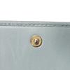Used Matelasse Compact Zip Wallet (5ML002 N88 F0012 7941) with RFID and Lambskin. Metal logo. Cielo Women's from Japan
