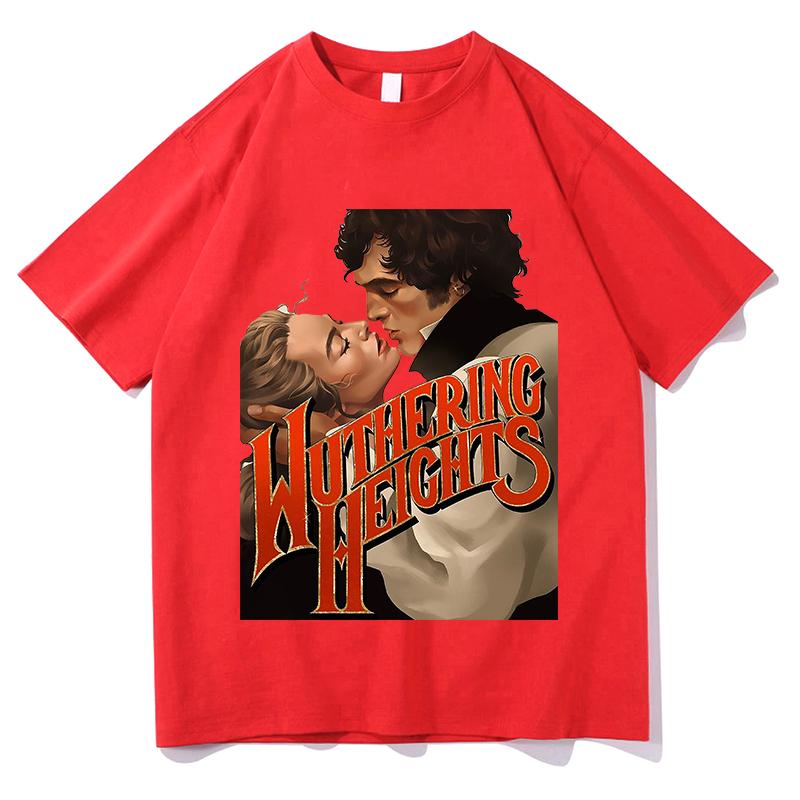 Wuthering Heights Album Graphic Tshirts Unisex 2026 Summer New 100%Cotton O-neck Hip-hop Y2K Style Short Sleeve Unisex's Shirt Tops