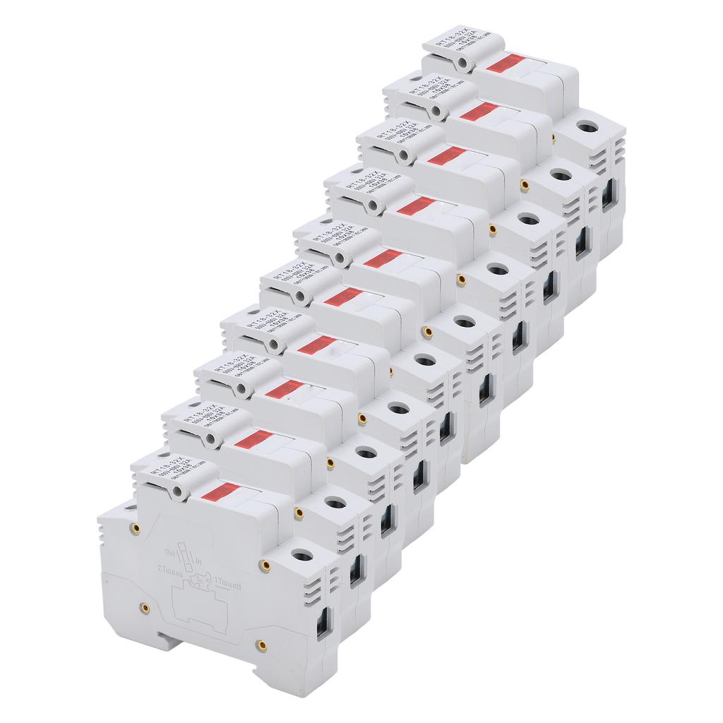 RT18‑32X Miniature Rail Mounted Fuse Holder Base with LED Indicator Electrical Accessory 32A 500‑690V1P