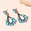2X Alloy Earring Fashion Jewelry Ear Stud Pearl Attractive Long-lasting Sweet Gift Anniversary Dating Prop Compact Size