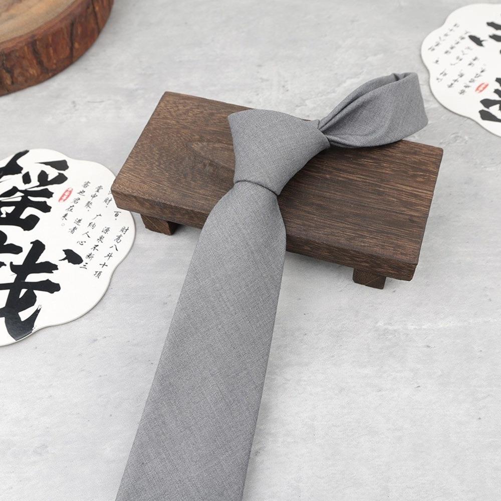 Luxury Stripes Mens Tie Woven Soft Cotton Necktie Classic Cravat Gift