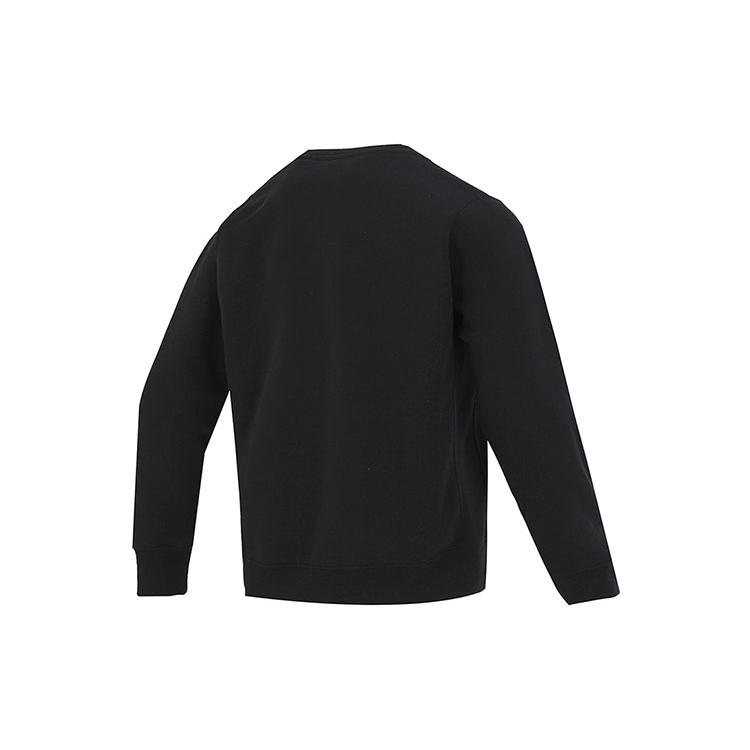 Nike Sweatshirts Men's Black Crew Neck Thickened Regular DX0782-010