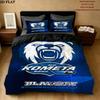 Hc Kometa Brno Pattern Bedding Quilt Set Quilt Cover Pillowcase Home Birthday Gift(1 * Duvet Cover + 2 * Pillowcase, Without Core)