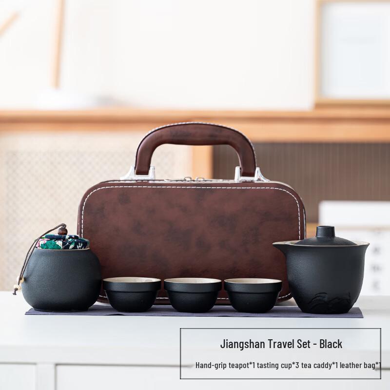 Portable Ceramic Travel Tea Set