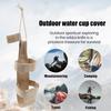 Outdoor Water Bottle Holder Sleeve with Adjustable Strap Portable Anti-fall Water Cup Protective Sleeve Tactical Belt Carrier for Camping