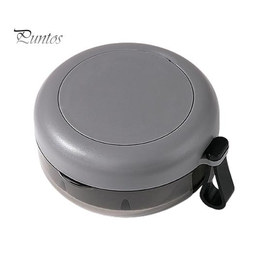 

Портативный футляр для протезов с зеркалом RemovableTray Герметичный компактный контейнер для хранения ванночек для протезов для брекетов серый