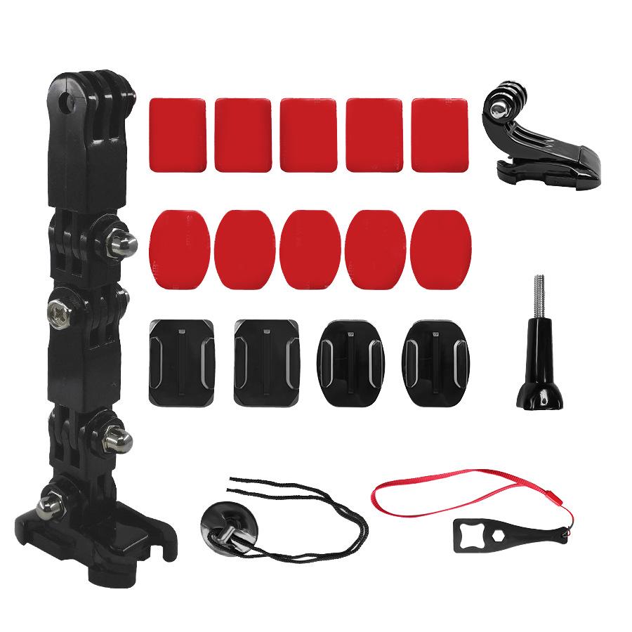 GoPro Helmet Chin Mount Holder for Hero9/8/7/5 & DJI Action Cameras
