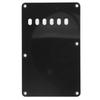 2Pcs Electric Guitar Back Cover Plate 6 Holes Robust Exquisite Looking Guitar Pickguard Backplate