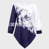 BITCED Women's Fashion Casual Long Sleeve O-Neck Blouses & Shirts