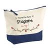 Makeup Bag - PLANETEE - Top Intern - Large Size - Cotton - HD Printing France