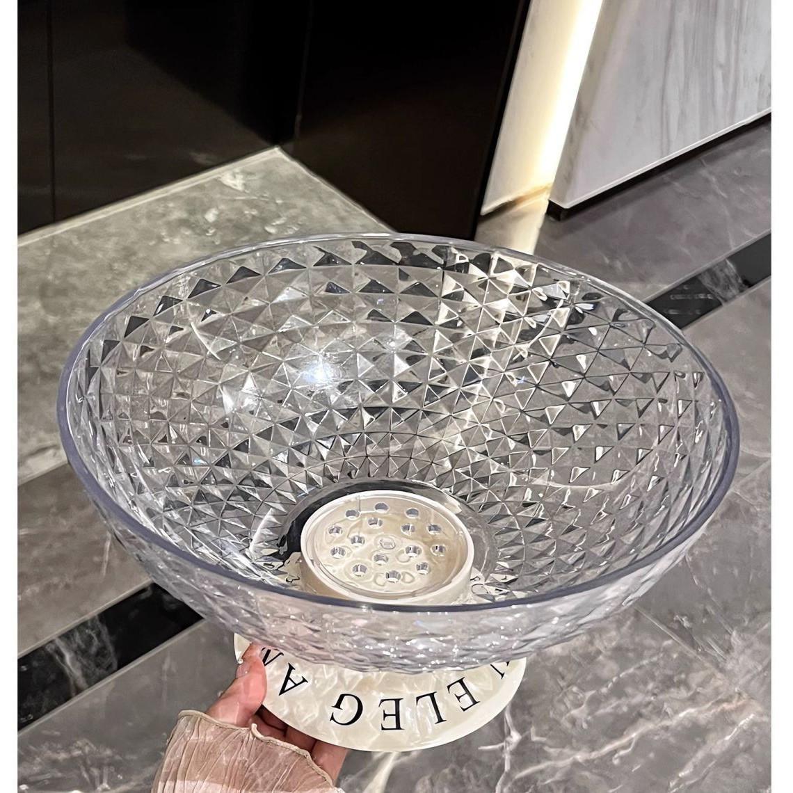 

Элегантная тарелка для слива фруктов: Роскошный дисплей для закусок на кофейный столик