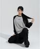 Peijeuhwaiteu [Phase_5] Slash Logo Raglan Rib Longsleeves _Melange / 8802026-Lt01
