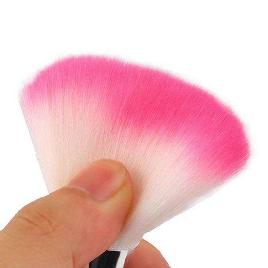 Women Beauty Nail Art Dust Cleaner UV Gel Nail Dust Brush Powder Remover