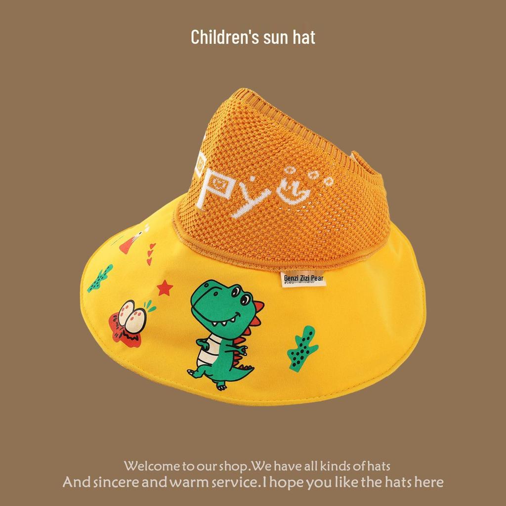 Cappello da Sole in Paglia per Bambini - Protezione UV per Vacanze al Mare in Primavera, Estate e Autunno