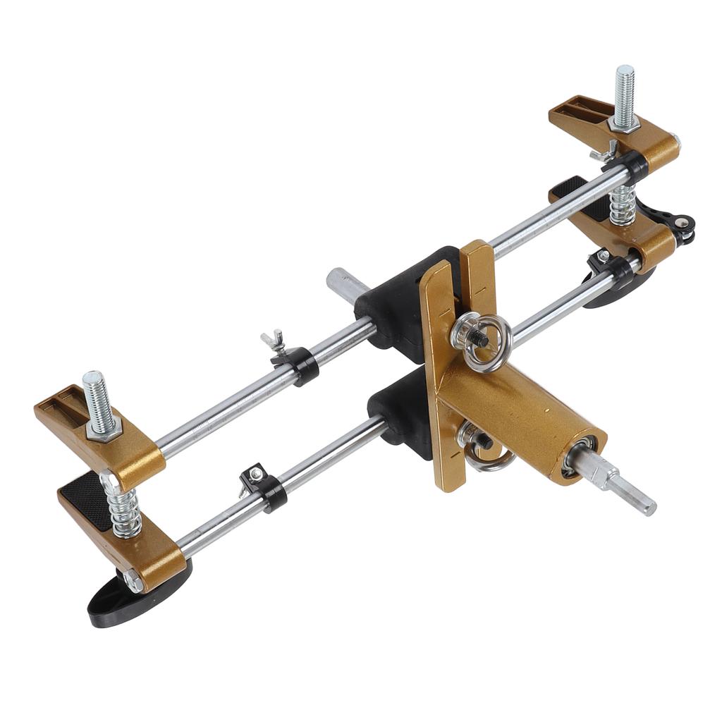 Room Lock Hole Opener Kit Accurate Positioning Double Slide Rail Lock Installation Mortiser Tools