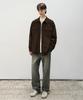 DRAW FIT Oversized Corduroy Alex Shirt [Brown]