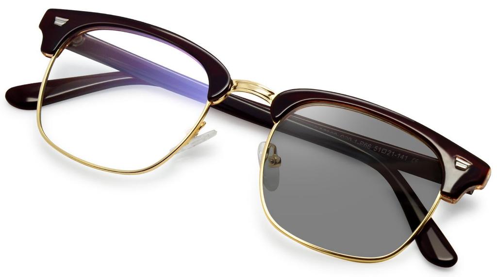 KANASTAL Blaulichtfilternde photochrome TR90 UV400 Stilvolle Sonnenbrille, Ultraleichter Schutz, Ohne Sehstärke, Farbwechselnd, Unisex,