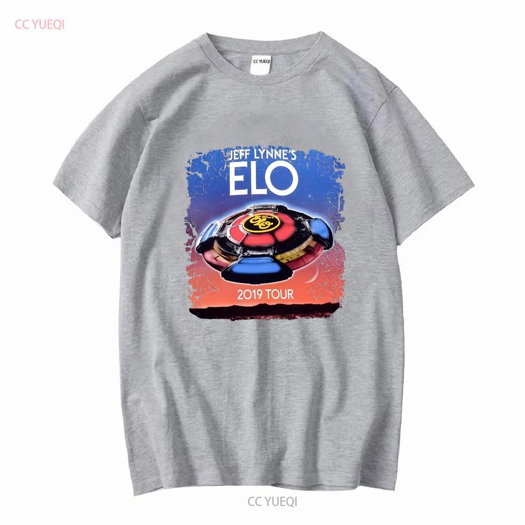 2019 Jeff Lynne S ELO Electric Light Orchestra Tour T Shirt Large Long or Short Sleeves Vintage Washed Fashion