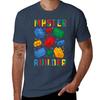 Brick Builder Funny Blocks Master Builder Quotes For Kids TShirt Dry Fit Running Short Sleeve Top TShirt