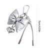 Stylish Heart Bowknot Keychain Pendant Suitable for Women's Handbags Phone Case Purses Adding Style to Your Accessories