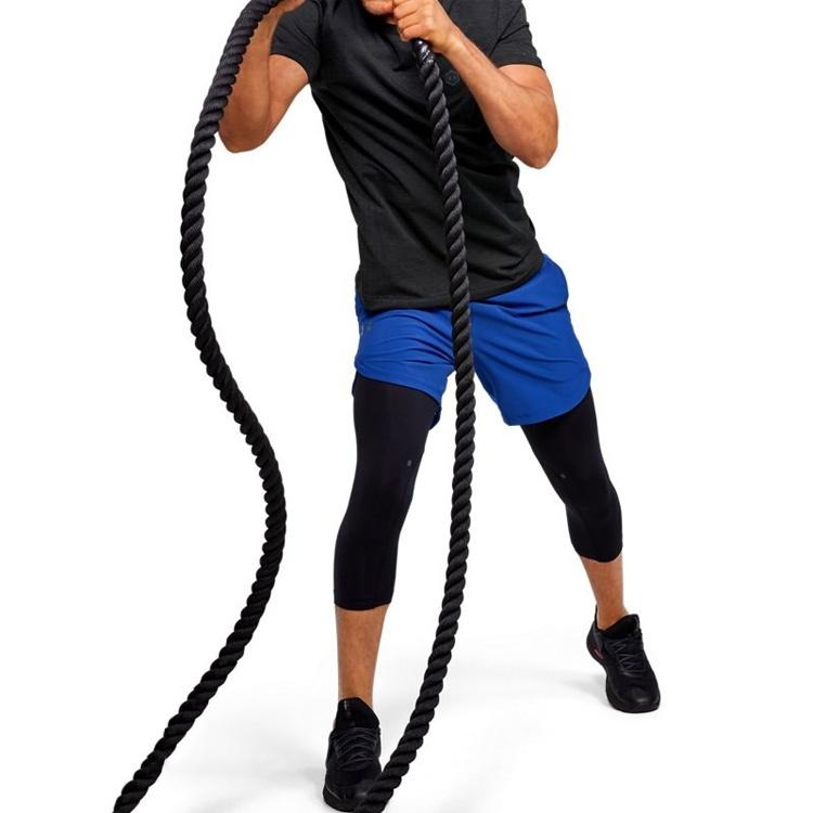 Men's Under Armour Rush Seamless Fitted Casual Sports Round Neck Breathable Short Sleeve Black 1351448-001