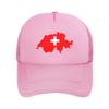 Swiss Switzerland Map Flag Casquette  Unisex Outdoor Hats  Adjustable Snapback Cap Casual Baseball Caps